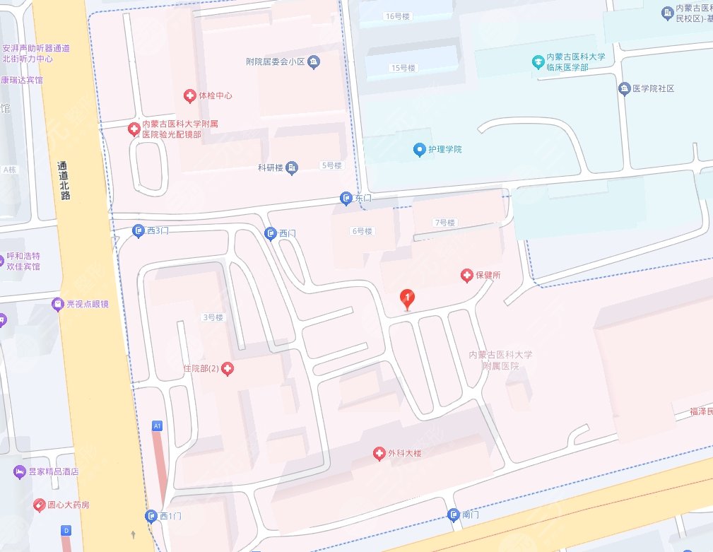 内蒙古医科大学附属医院地址