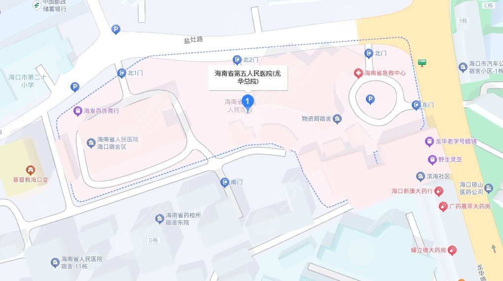 海南省第五人民医院地址
