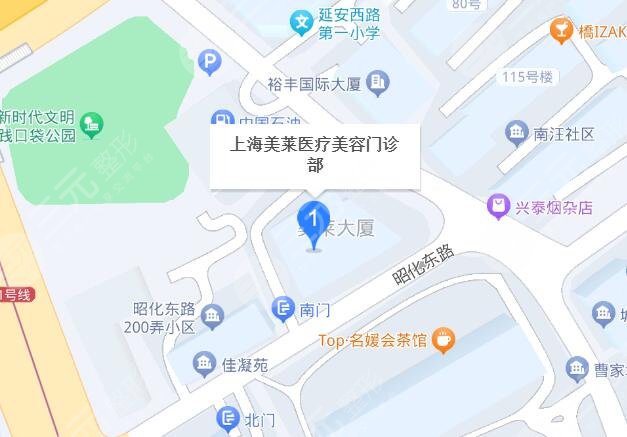 上海美莱医疗美容地址