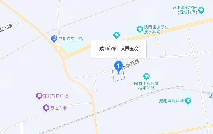 咸阳市第一人民医院地址