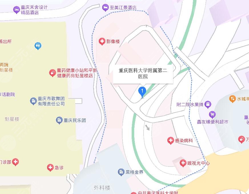重医附二院地址