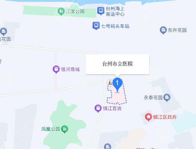 台州市立医院地址