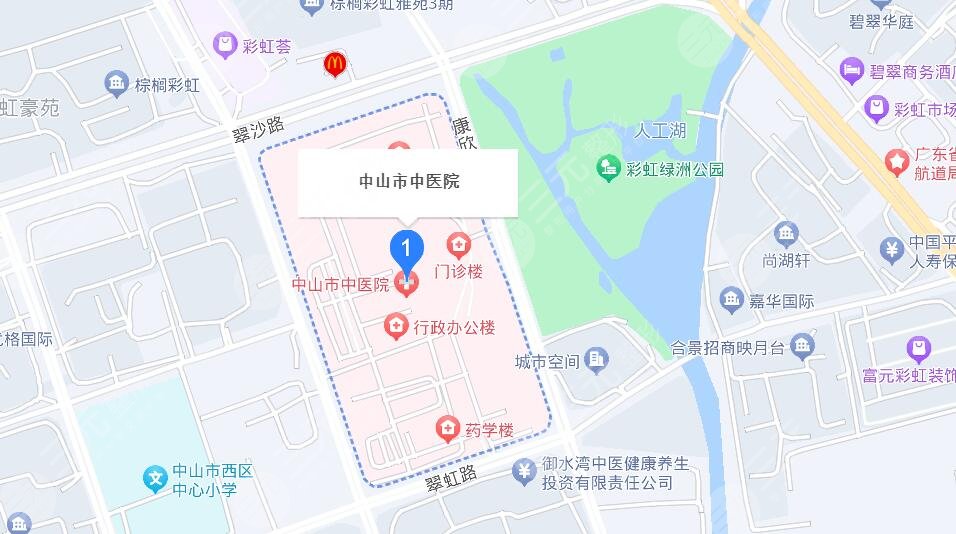 中山市中医院地址