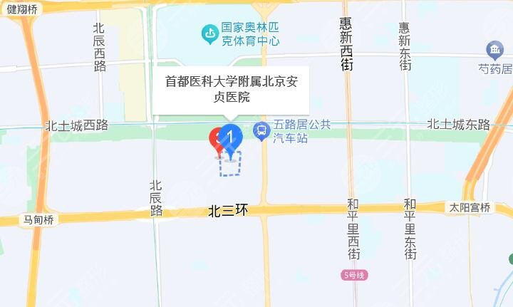 北京安贞医院地址