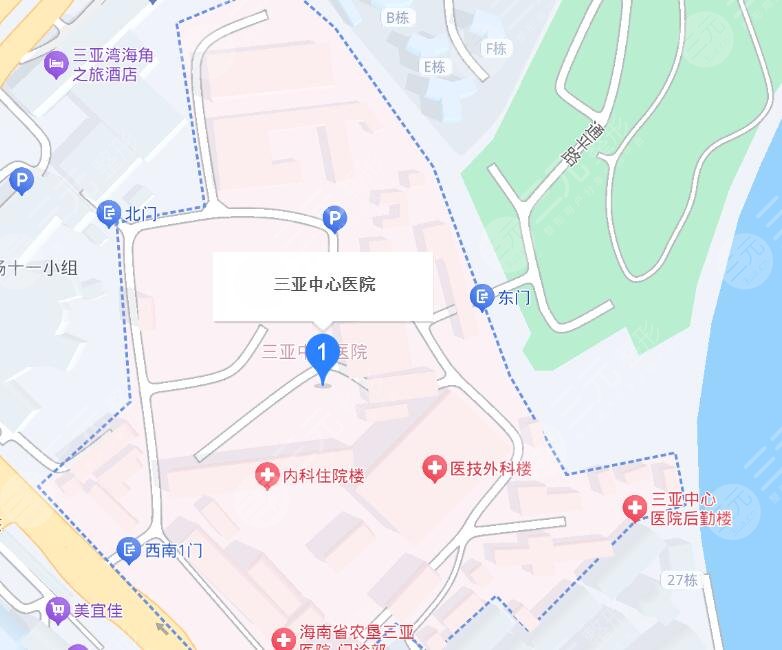 三亚中心医院地址