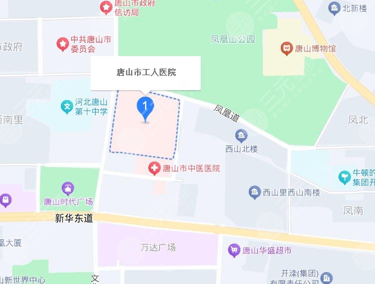 唐山市工人医院地址