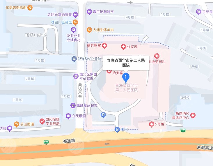 西宁第二人民医院地址