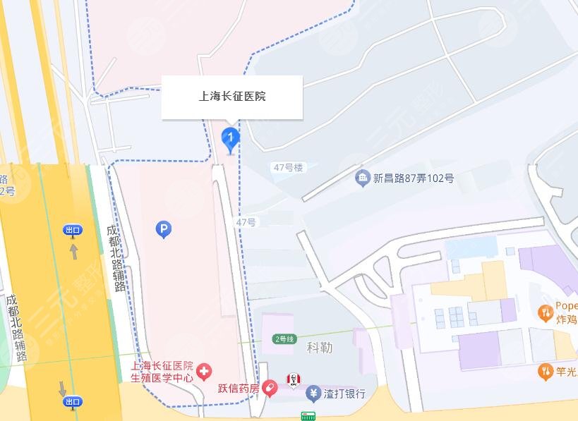 上海长征医院地址