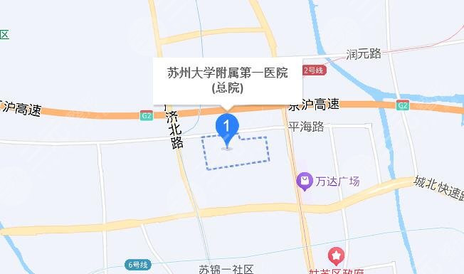 苏州大学第一附属医院地址