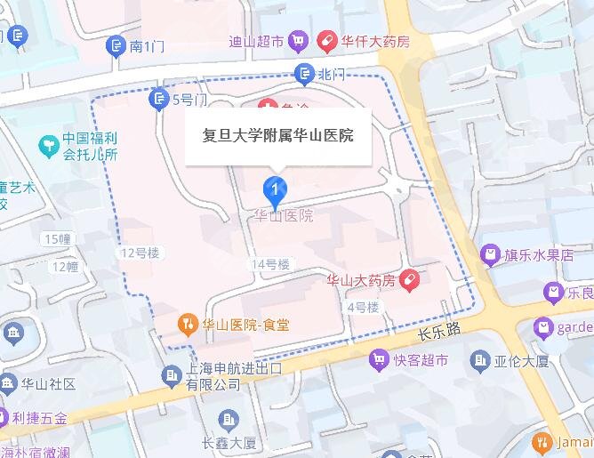 上海华山医院地址