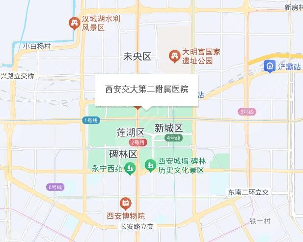 西安交通大学第二附属医院地址