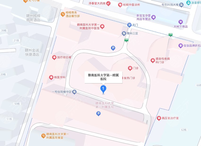 赣南医科大学第一附属医院地址