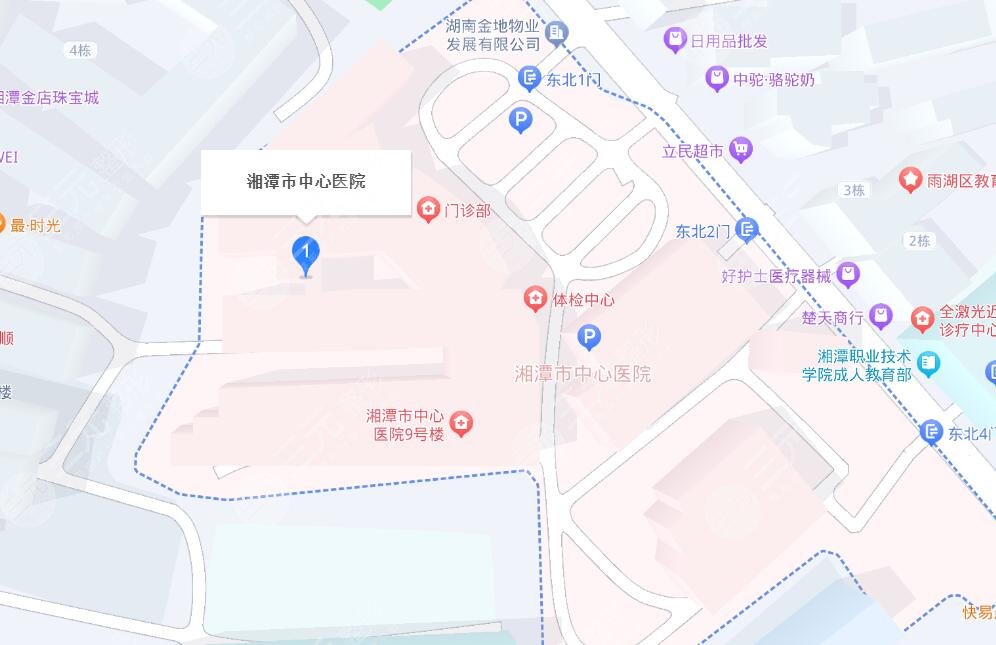 湘潭中心医院地址