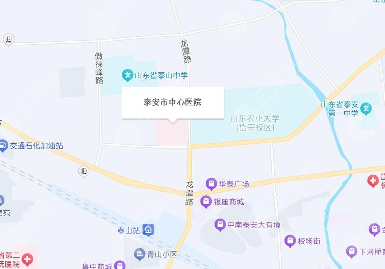 泰安中心医院地址