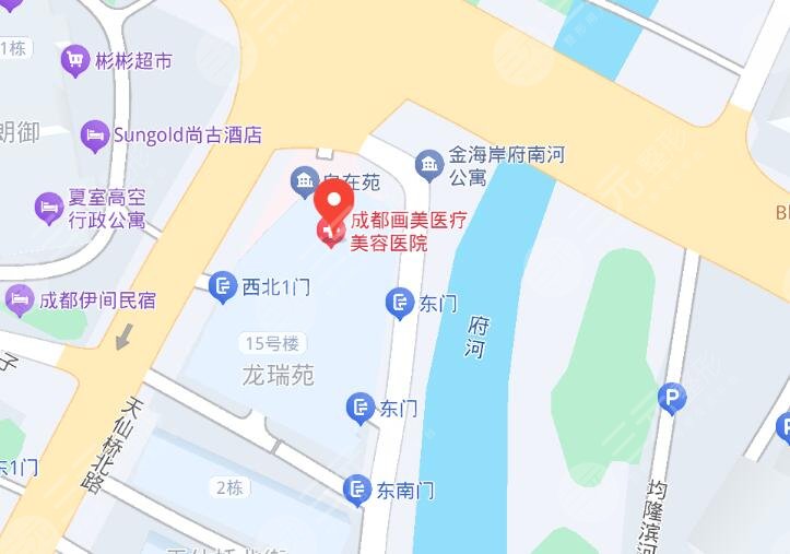 成都画美医疗美容医院地址