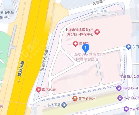 上海瑞金医院卢湾分院地址