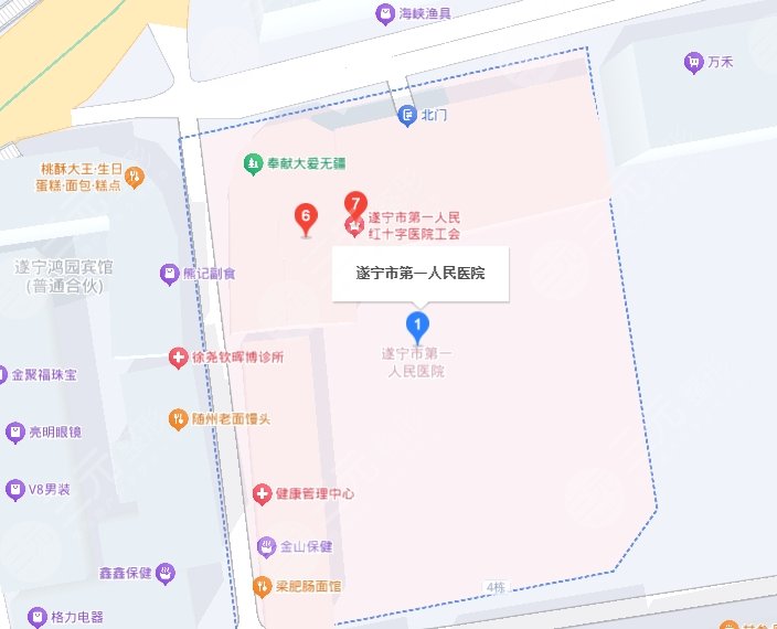 遂宁市第一人民医院地址