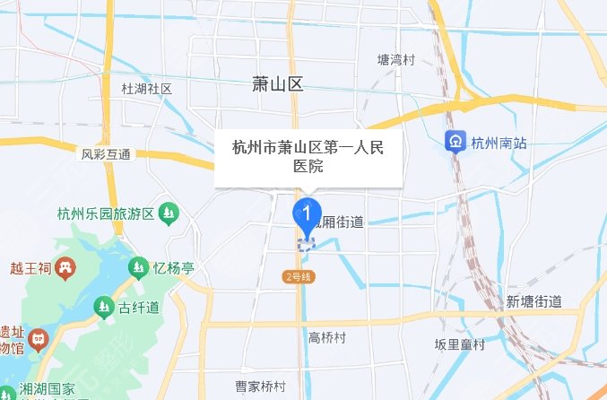 萧山第一人民医院地址