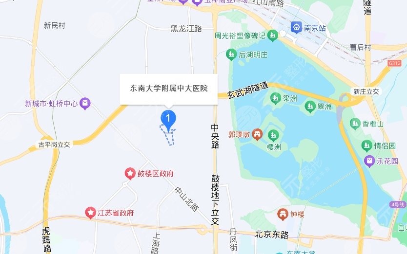 南京中大医院地址
