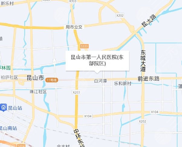 昆山第一人民医院地址