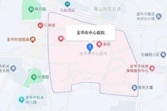 金华中心医院地址