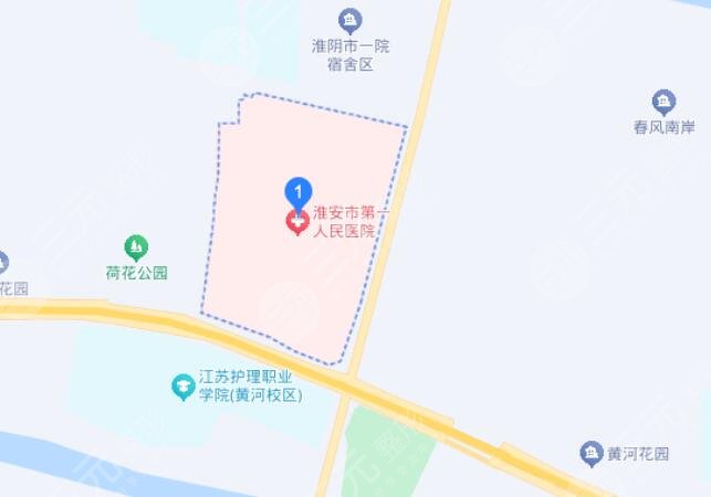淮安第一人民医院DIZHI 