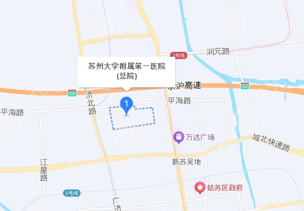 苏州第一附属医院地址