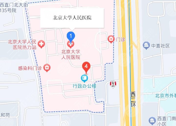 北京大学人民医院地址