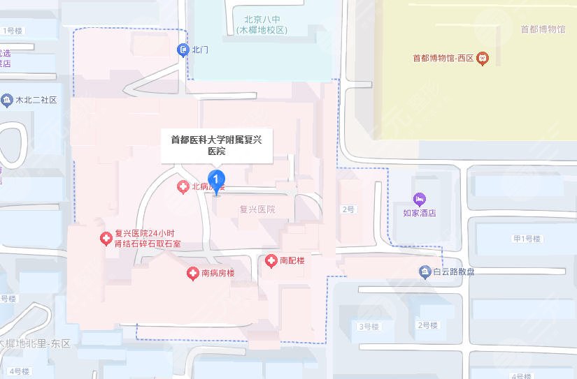 北京复兴医院地址