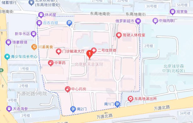 北京航天总医院地址