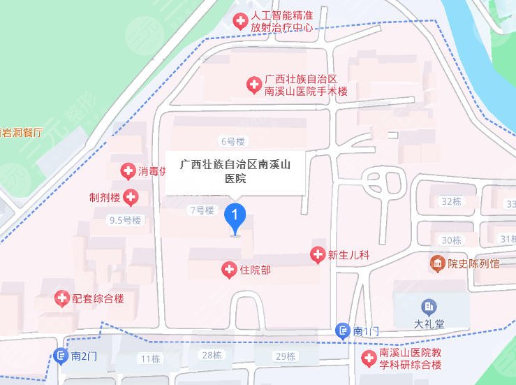 广西南溪山医院地址