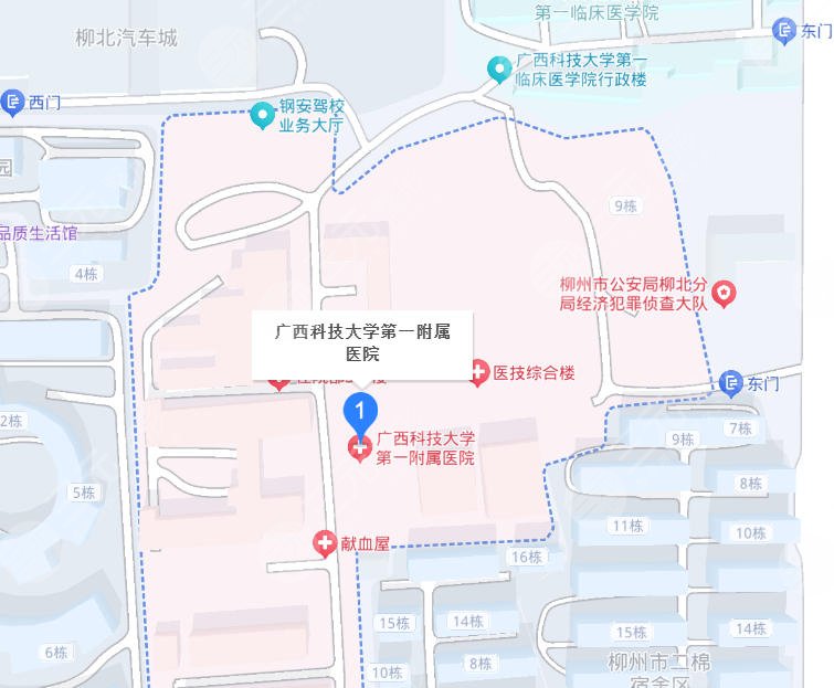 广西科技大学第一附属医院地址