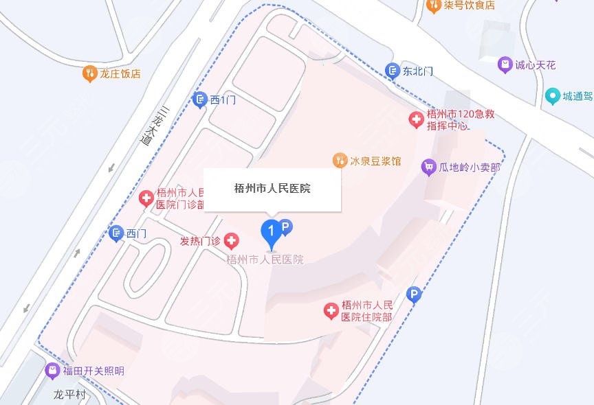 梧州人民医院地址