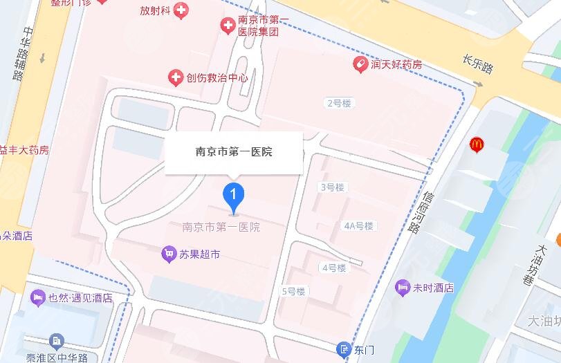 南京第一医院地址