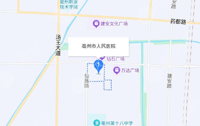亳州人民医院地址