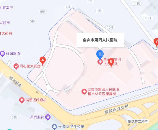 自贡第四人民医院地址