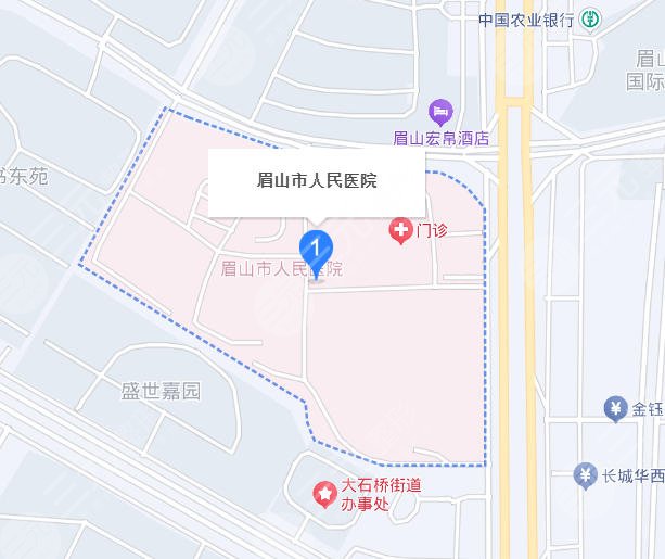 眉山人民医院地址