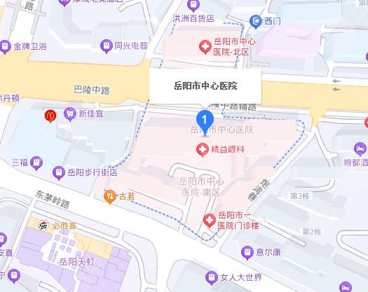 岳阳中心医院地址