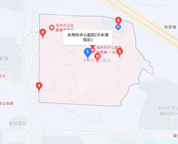 永州中心医院地址