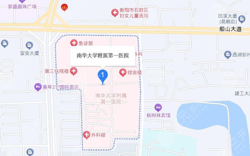 南华大学附属第一医院地址