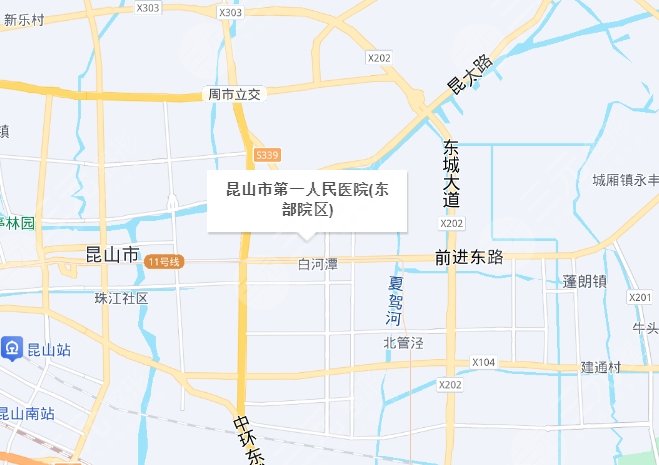 昆山第一人民医院地址