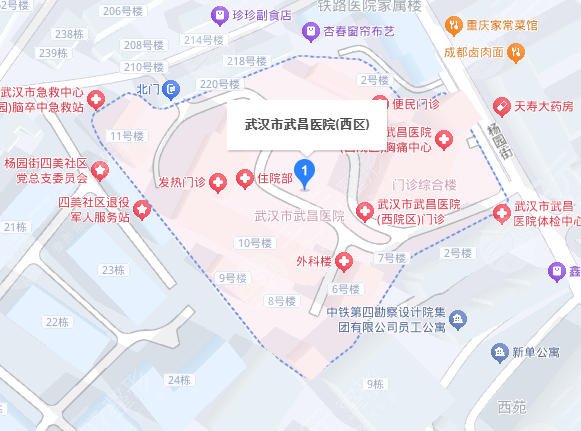 武汉武昌医院地址