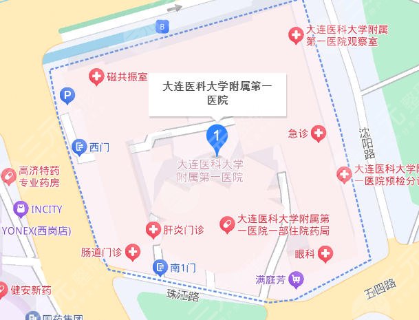 大连医大一院地址