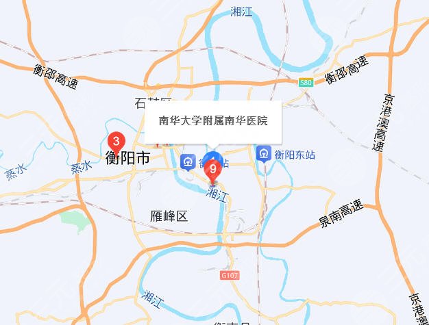 衡阳附属南华医院地址