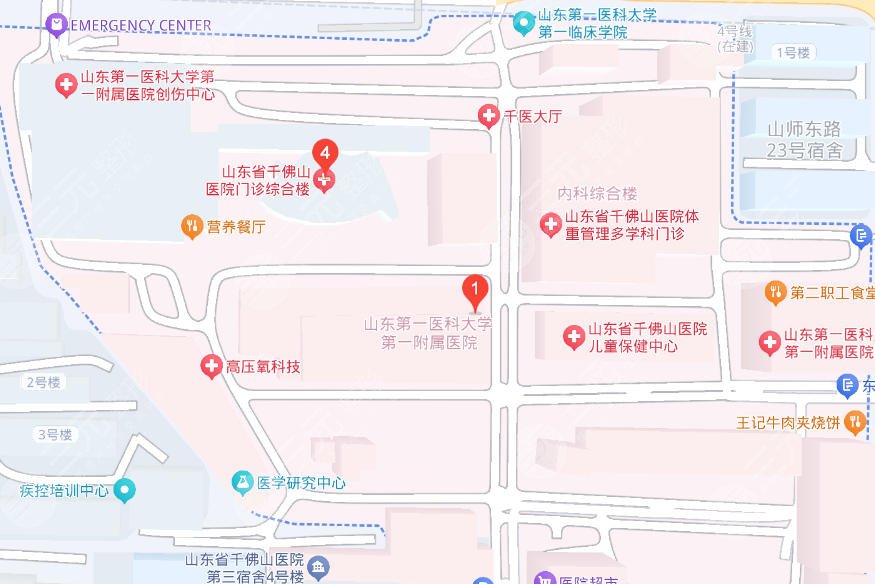 济南千佛山医院地址