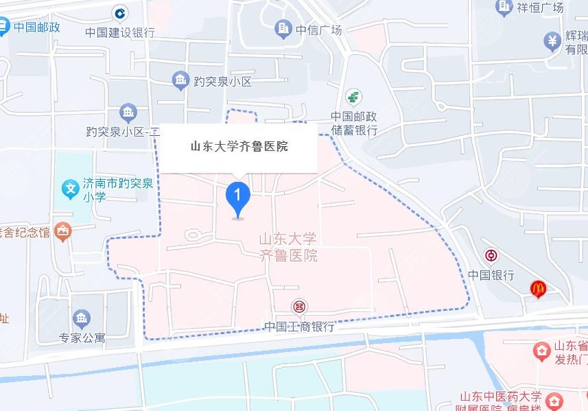 山东大学齐鲁医院地址