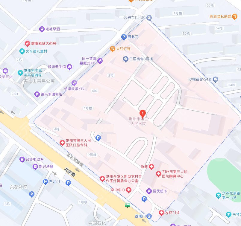 荆州第三人民医院地址