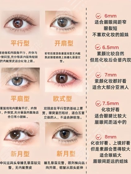 双眼皮