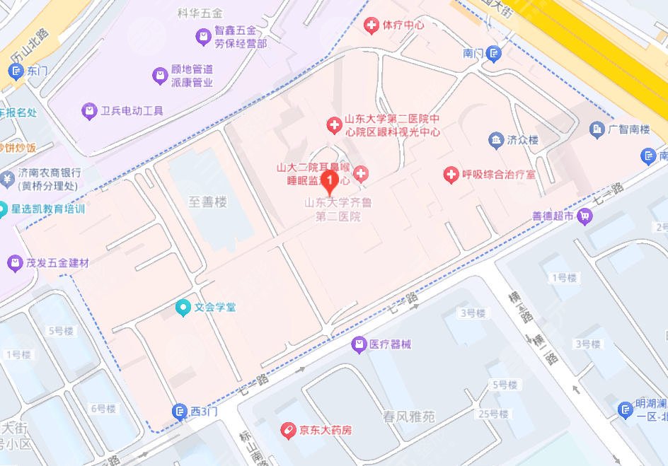 山东大学齐鲁第二医院地址