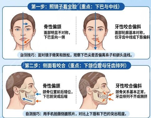 偏颌